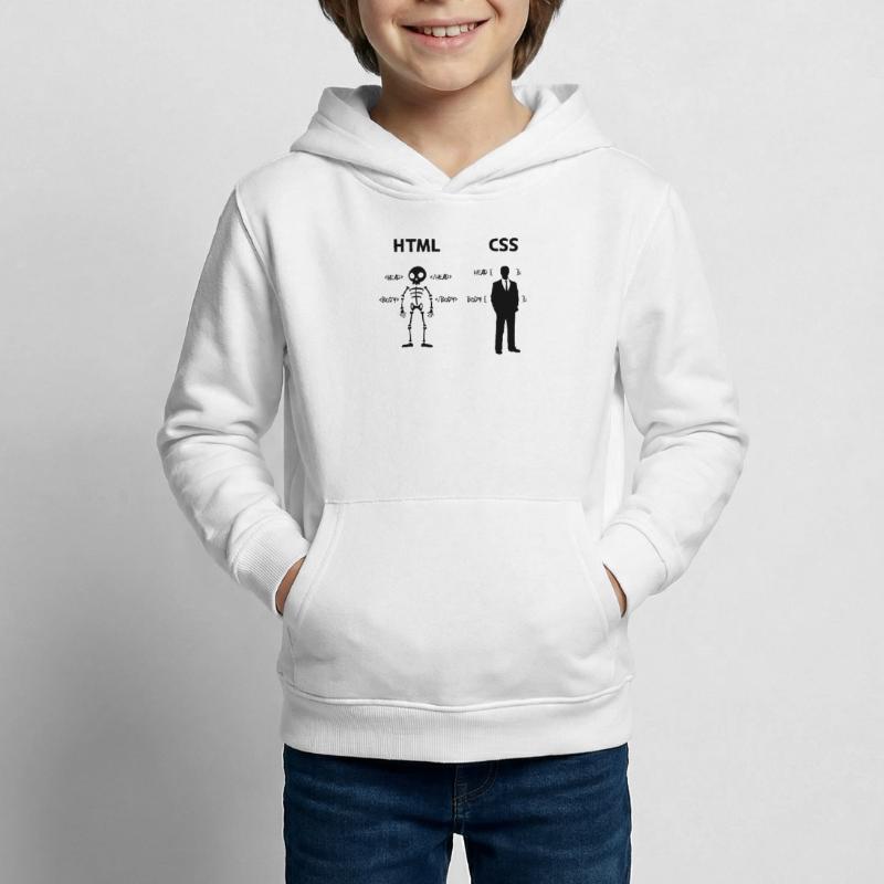 Developer Programmierer Coden Css Skripting Code Kinder Hoodie