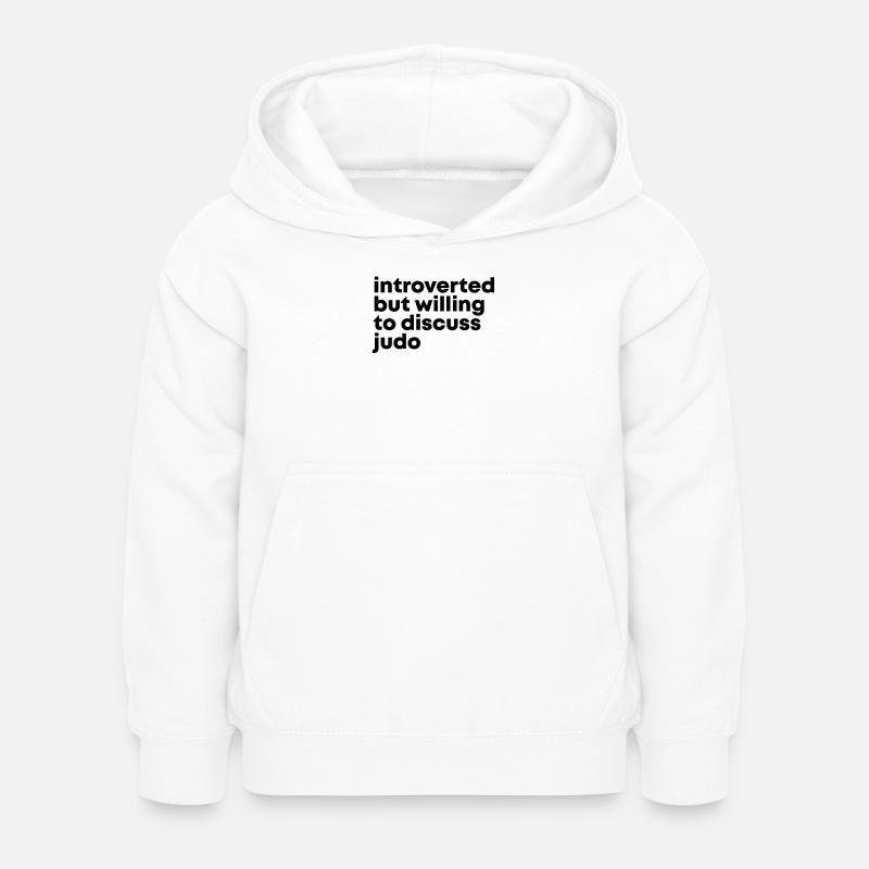Judo - Kinder Hoodie - Weiß