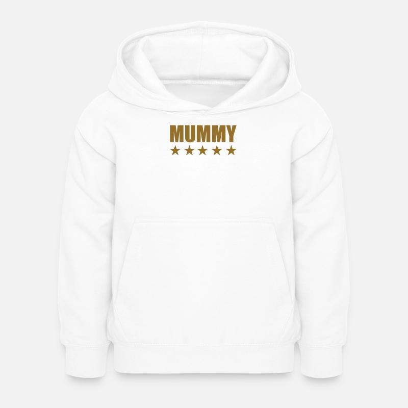 5-Sterne-Mama - Muttertag - Kinder Hoodie - Weiß