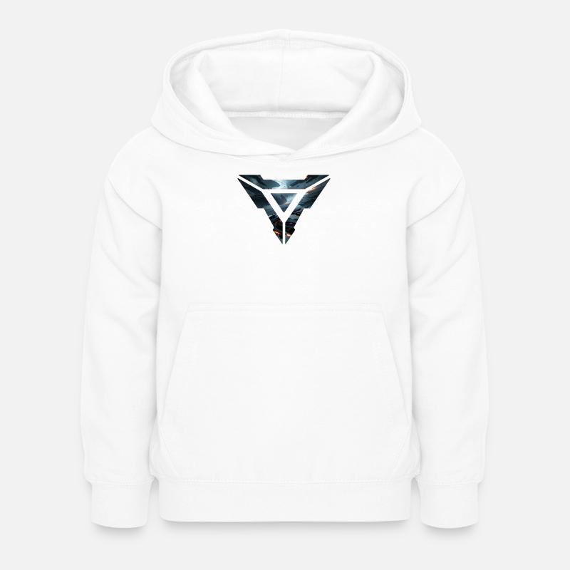 Emblème de la Flotte Galactique – Bataille spatiale futuriste - Sweat à capuche Enfant - blanc