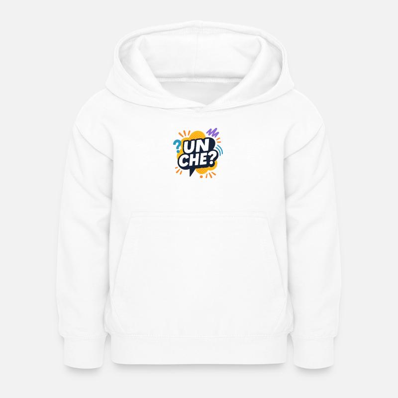 Un quoi? - Sweat à capuche Enfant - blanc