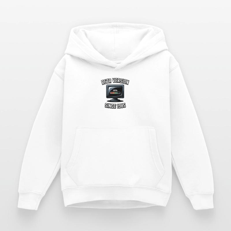 Rétro ordinateur Progrès Conception Sweat à capuche Enfant