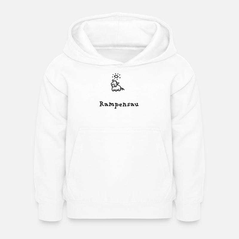 Rampe porc - Sweat à capuche Enfant - blanc