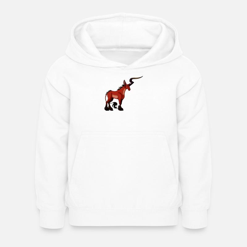 Cornembras - Sweat à capuche Enfant - blanc