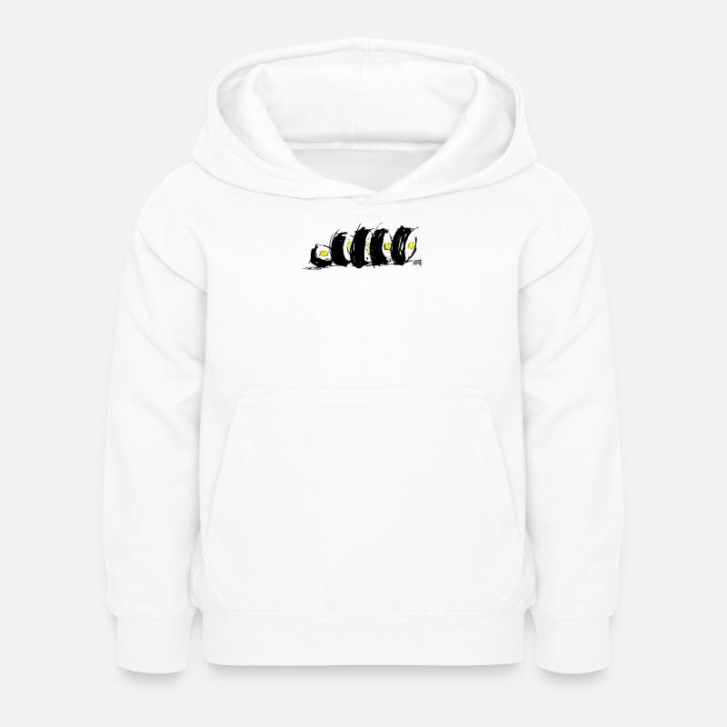 Roule dans l’amour 1 - Sweat à capuche Enfant - blanc