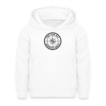 Trouvez votre chemin - Sweat à capuche Enfant - blanc - Devant - AI Model Kid Female (0cm)