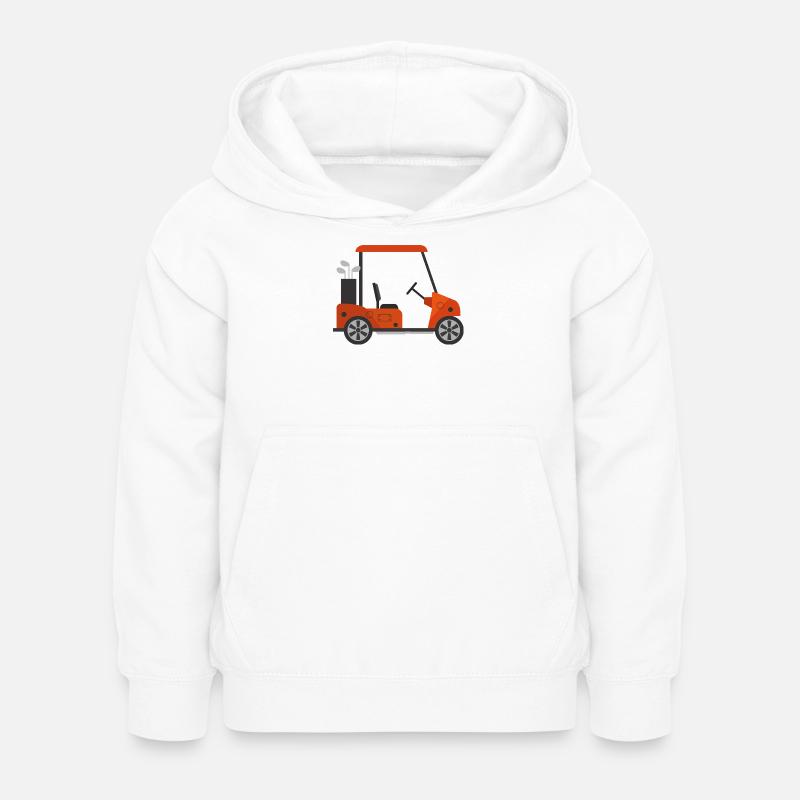 Voiturettes de golf - Sweat à capuche Enfant - blanc