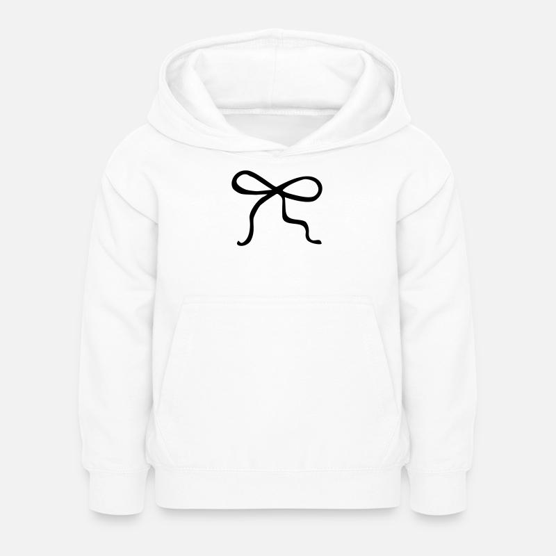 Arc peint à la main - Sweat à capuche Enfant - blanc