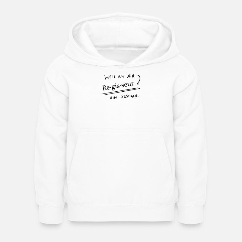 Weil...ich der Regisseur bin 2 - Kinder Hoodie - Weiß