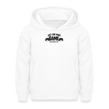 Encore un match - Sweat à capuche Enfant - blanc - Devant - AI Model Kid Female (0cm)