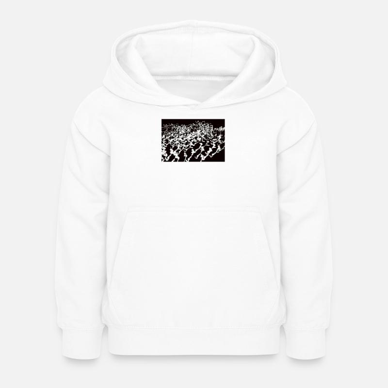 Lichtspiele 6 - Sweat à capuche Enfant - blanc