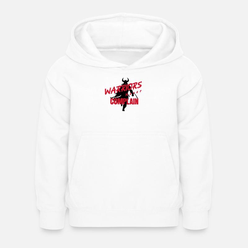 Aucune plainte - Sweat à capuche Enfant - blanc