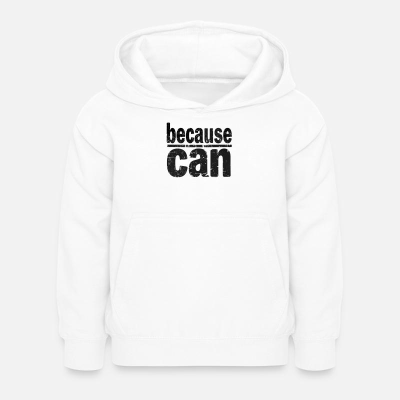 car peut - Sweat à capuche Enfant - blanc