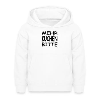 Gâteau - Sweat à capuche Enfant - blanc - Devant - AI Model Kid Female (0cm)