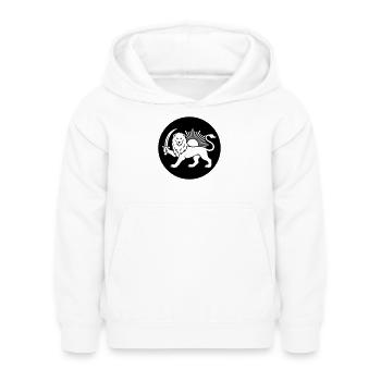 Persian Lion Persia Iran Symbol - Kids Hoodie - white - Front - AI Model Kid Female (0cm)