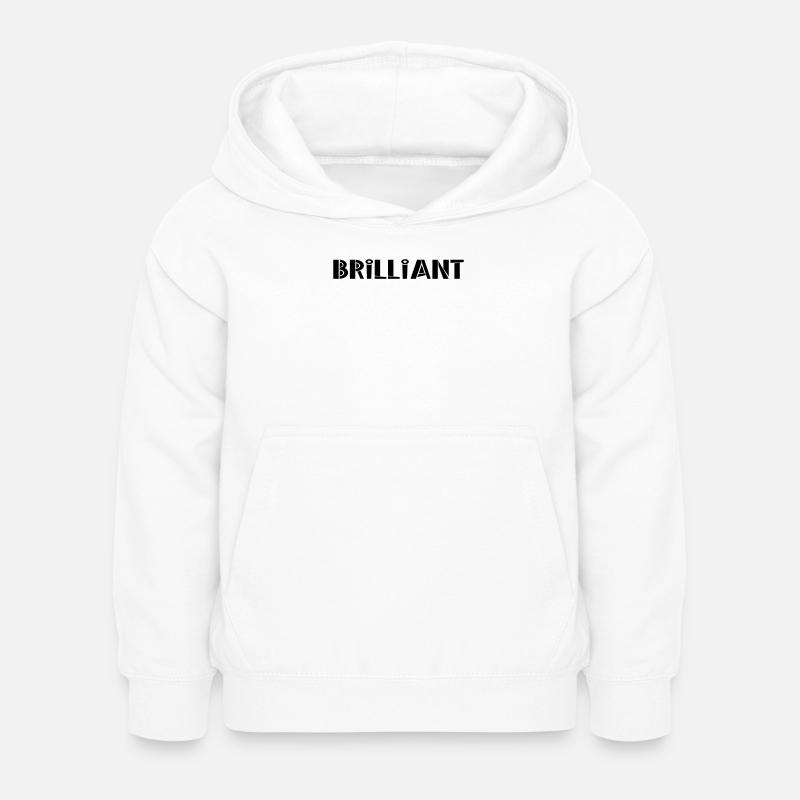 Brillant - Sweat à capuche Enfant - blanc