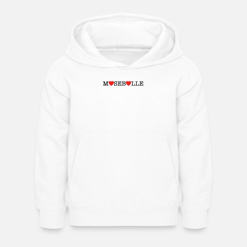 Mosebolle - Sweat à capuche Enfant - blanc