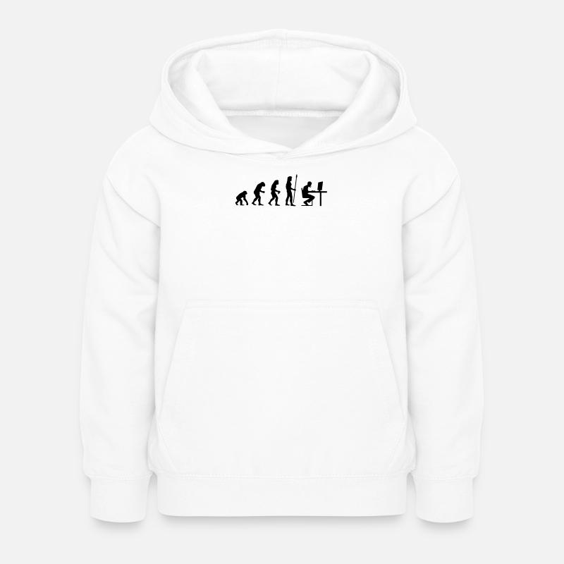 evolution_pc_gamer4 - Kids Hoodie - white