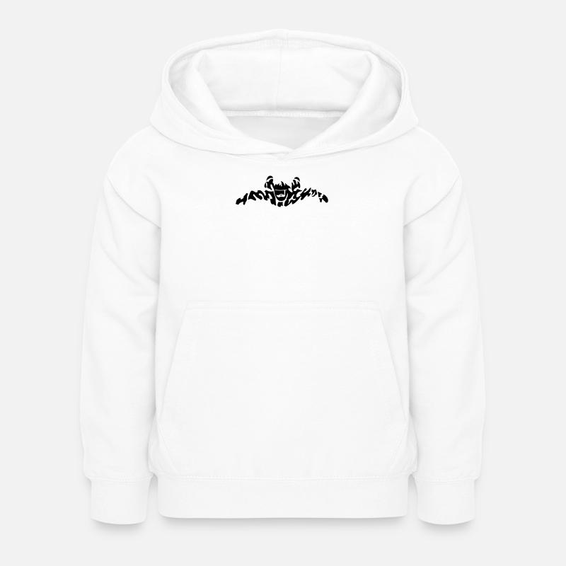 Skydiver - Kinder Hoodie - Weiß