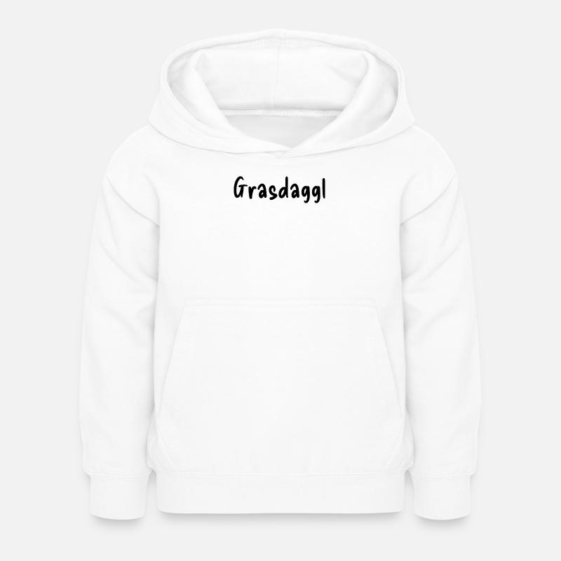 Grasdaggl - Sweat à capuche Enfant - blanc