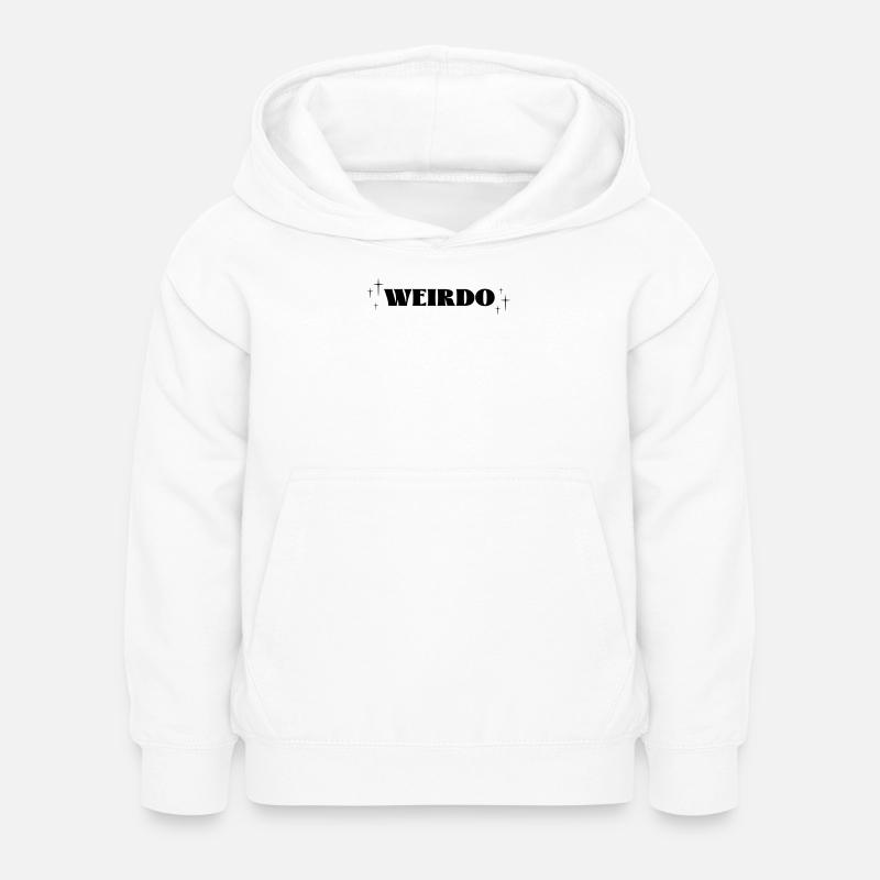 Weirdo Magic - Kids Hoodie - white