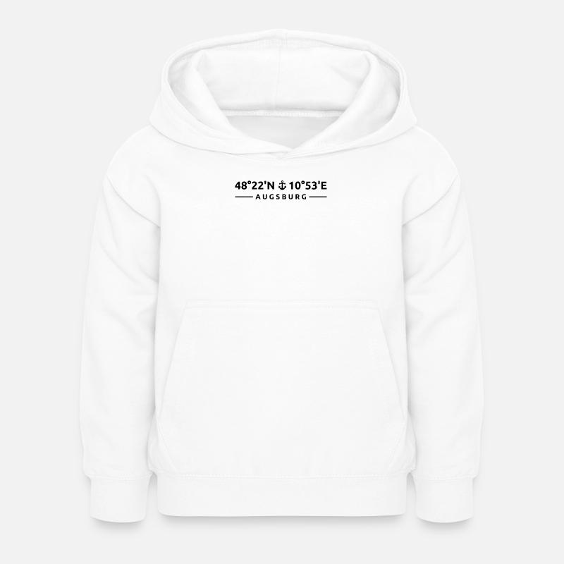 Augsbourg - Sweat à capuche Enfant - blanc