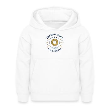 Chasseurs de lumière depuis des siècles - Sweat à capuche Enfant - blanc - Devant - AI Model Kid Female (0cm)