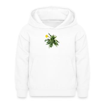 Löwenzahn - Kinder Hoodie - Weiß - Vorne - AI Model Kid Female (0cm)