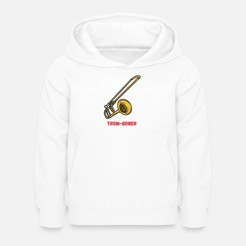 Érection - Sweat à capuche Enfant - blanc