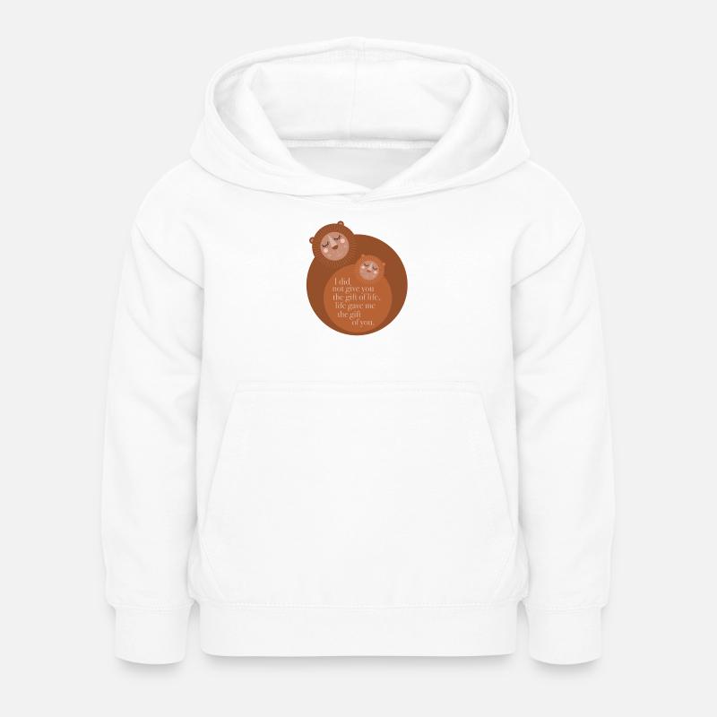 MÈRE - Sweat à capuche Enfant - blanc