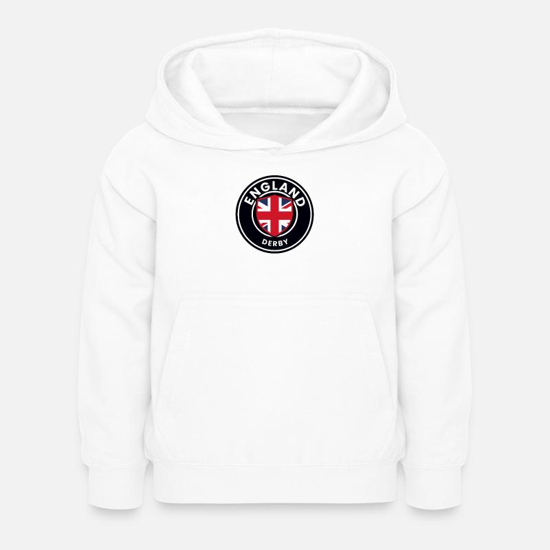 Emblème du Derby d’Angleterre - Sweat à capuche Enfant - blanc