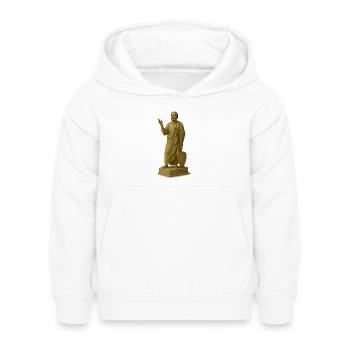 Enseigner la philosophie avec un smartphone - Sweat à capuche Enfant - blanc - Devant - AI Model Kid Female (0cm)