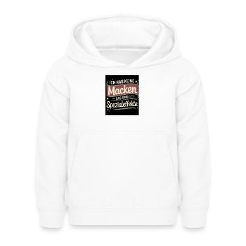 Je n’ai pas de bizarreries – ce sont des effets spéciaux - Sweat à capuche Enfant - blanc - Devant - AI Model Kid Female (0cm)