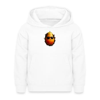 Papaya - Kinder Hoodie - Weiß - Vorne - AI Model Kid Female (0cm)