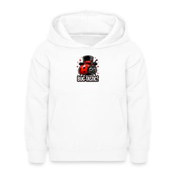 Insecte-Tastique : Chapeau magique Coccinelle - Sweat à capuche Enfant - blanc - Devant - AI Model Kid Female (0cm)