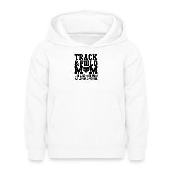 Athletics Sayings Athletics Gift - Kids Hoodie - white - Front - AI Model Kid Female (0cm)