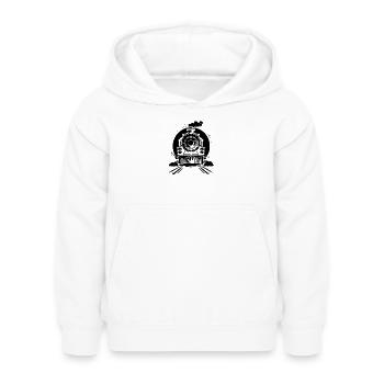 Locomotive à vapeur - Sweat à capuche Enfant - blanc - Devant - AI Model Kid Female (0cm)