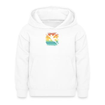 Boulderer Boulder Bouldern - Kinder Hoodie - Weiß - Vorne - AI Model Kid Female (0cm)