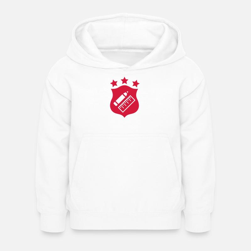 Professeur - École - Sweat à capuche Enfant - blanc