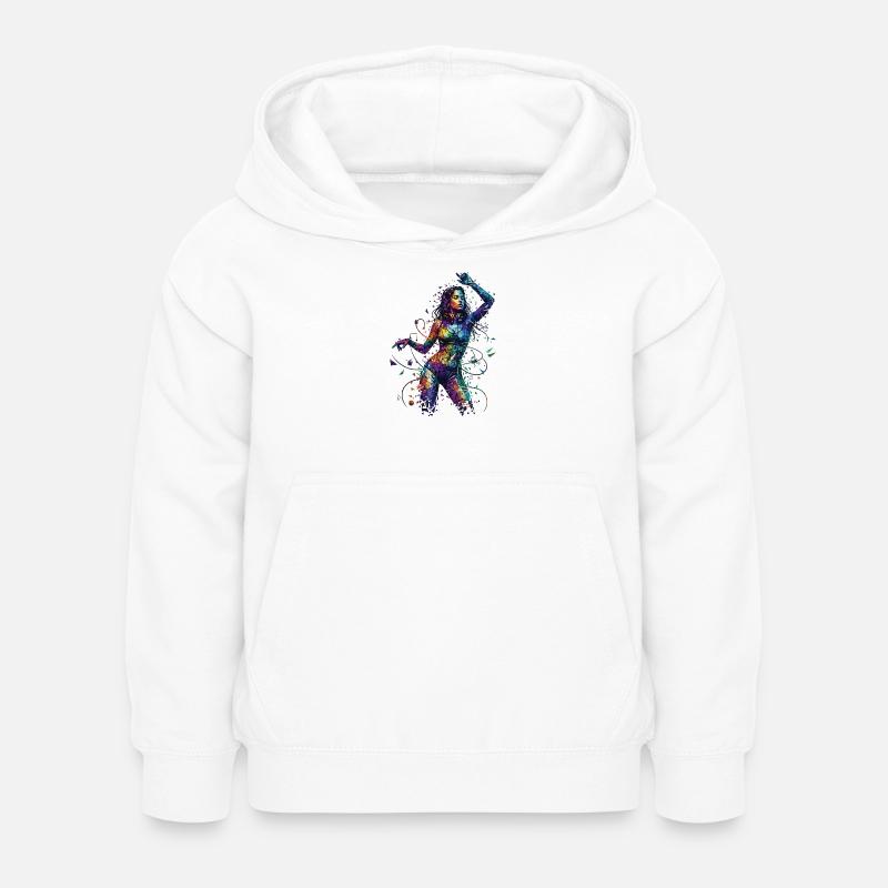 Vibe Motion - Sweat à capuche Enfant - blanc