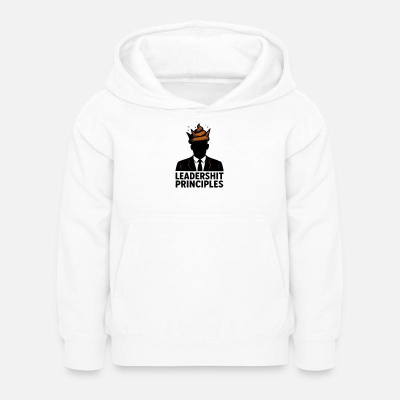 Principes de Leadershit - Sweat à capuche Enfant - blanc