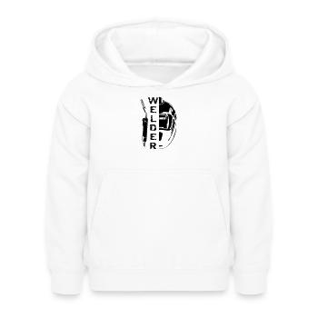 Welding Welder - Kids Hoodie - white - Front - AI Model Kid Female (0cm)