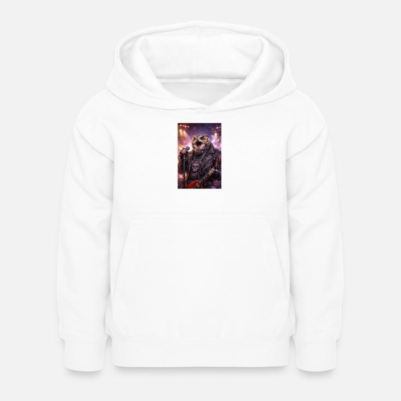 RockyZoo49 - Sweat à capuche Enfant - blanc