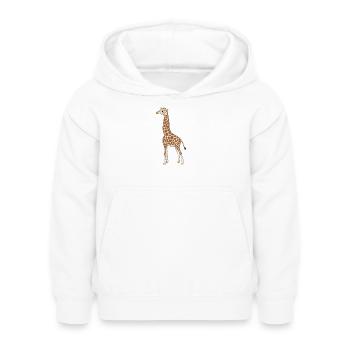 Giraffe Kinder - Kinder Hoodie - Weiß - Vorne - AI Model Kid Female (0cm)