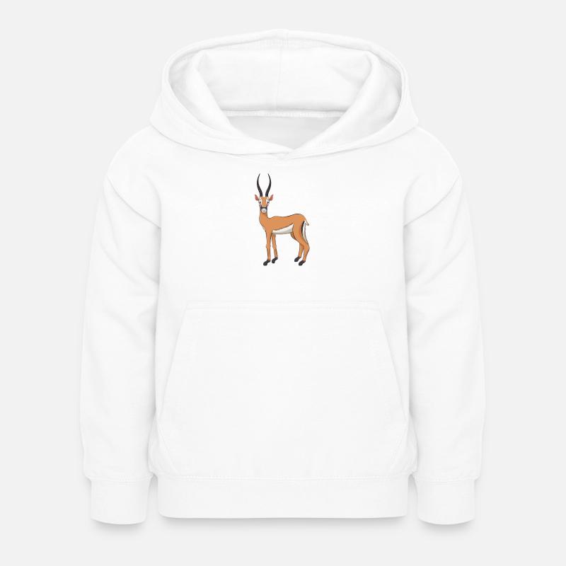 Antilope - Sweat à capuche Enfant - blanc