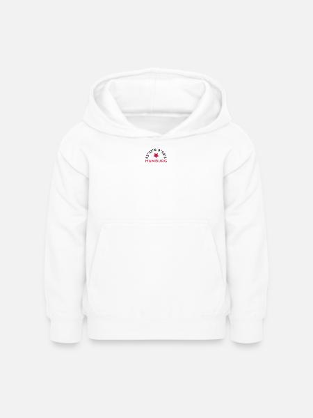 Hamburg - Kinder Hoodie - Weiß