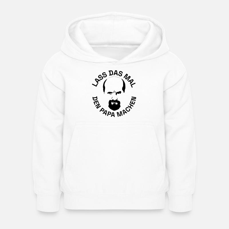 Stromberg Lass Das Mal Den Papa Machen Mit Bernd - Kinder Hoodie - Weiß
