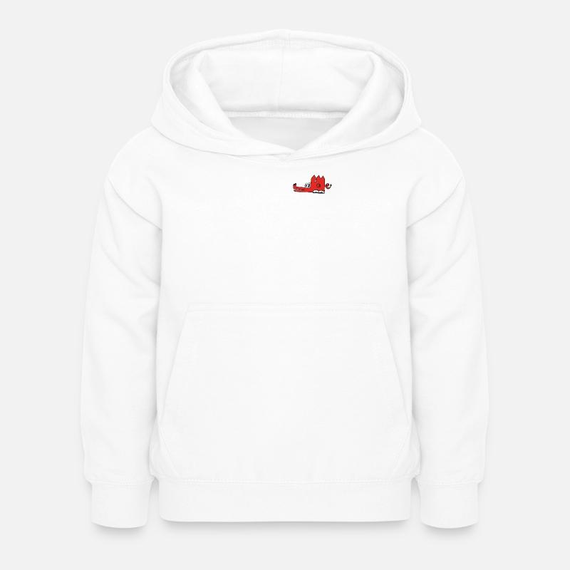 Sparko le dragon - Sweat à capuche Enfant - blanc
