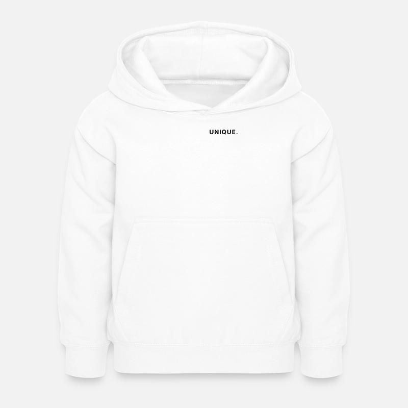 Unique - Soyez vous-même - Sweat à capuche Enfant - blanc
