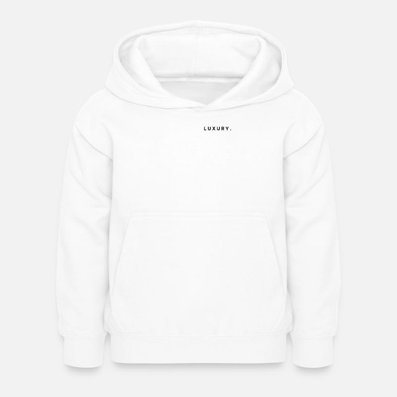 Style de Vie Luxury - Sweat à capuche Enfant - blanc
